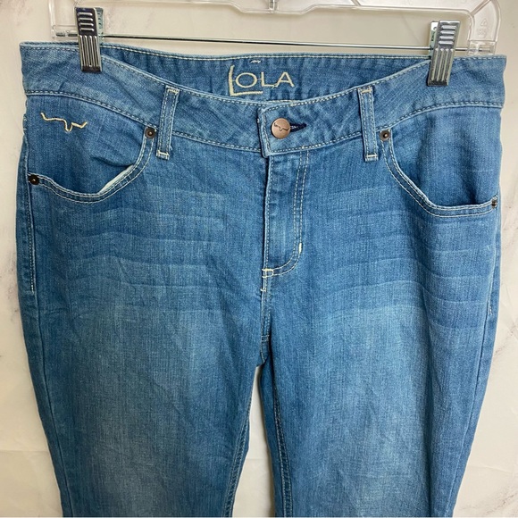 Kimes Ranch Jeans Kimes Ranch Lola Mid Rise Flare Denim Trouser